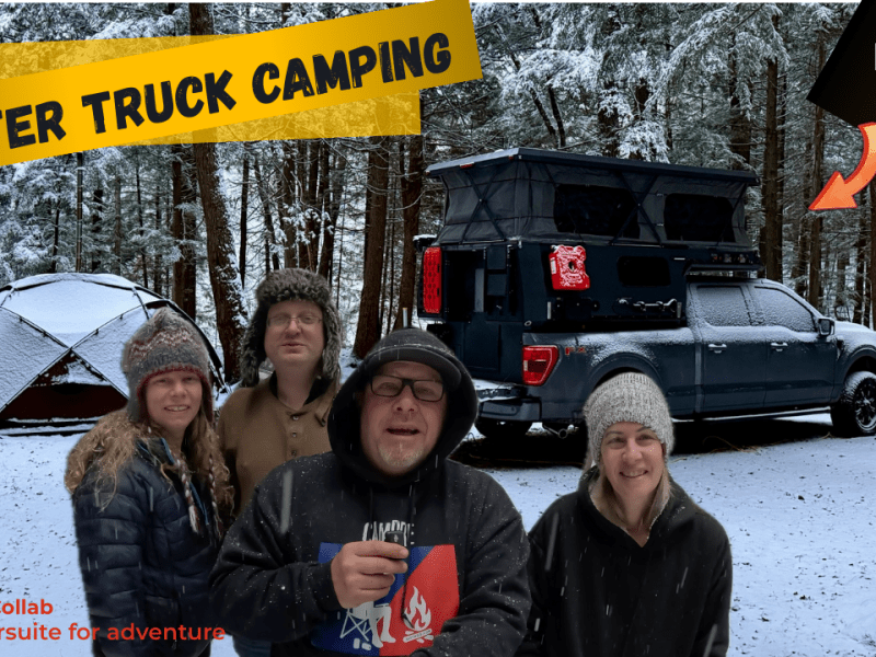 Winter Camping at Silent Lake Provincial Park with Our NIJI Pop‑Up&nbsp;Camper