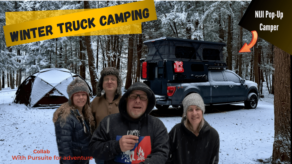 Winter Camping at Silent Lake Provincial Park with Our NIJI Pop‑Up&nbsp;Camper