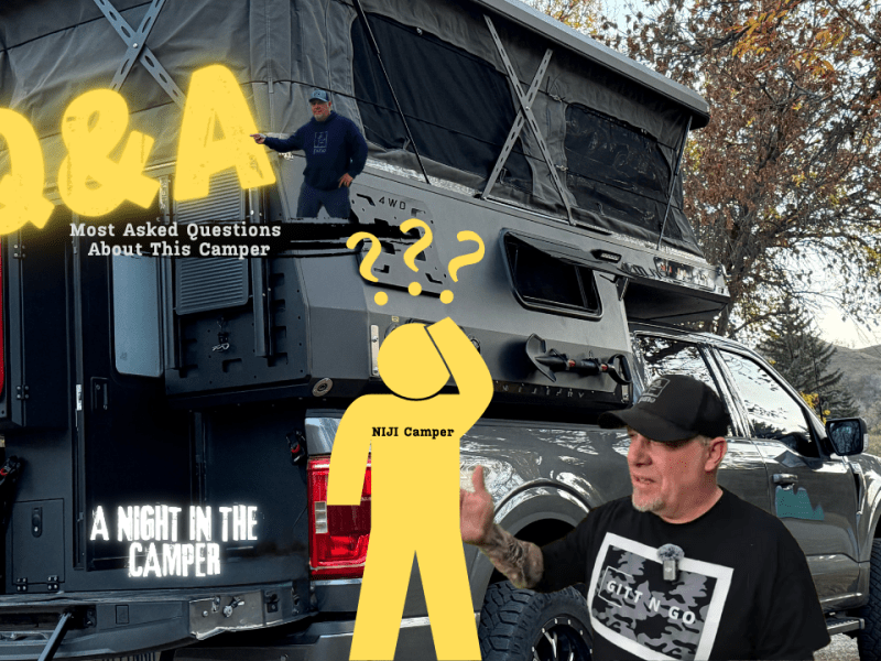 A Cozy Night in the NIJI Pop-Up Camper: Cooking Goulash, Testing Gear, and Answering Your&nbsp;Questions
