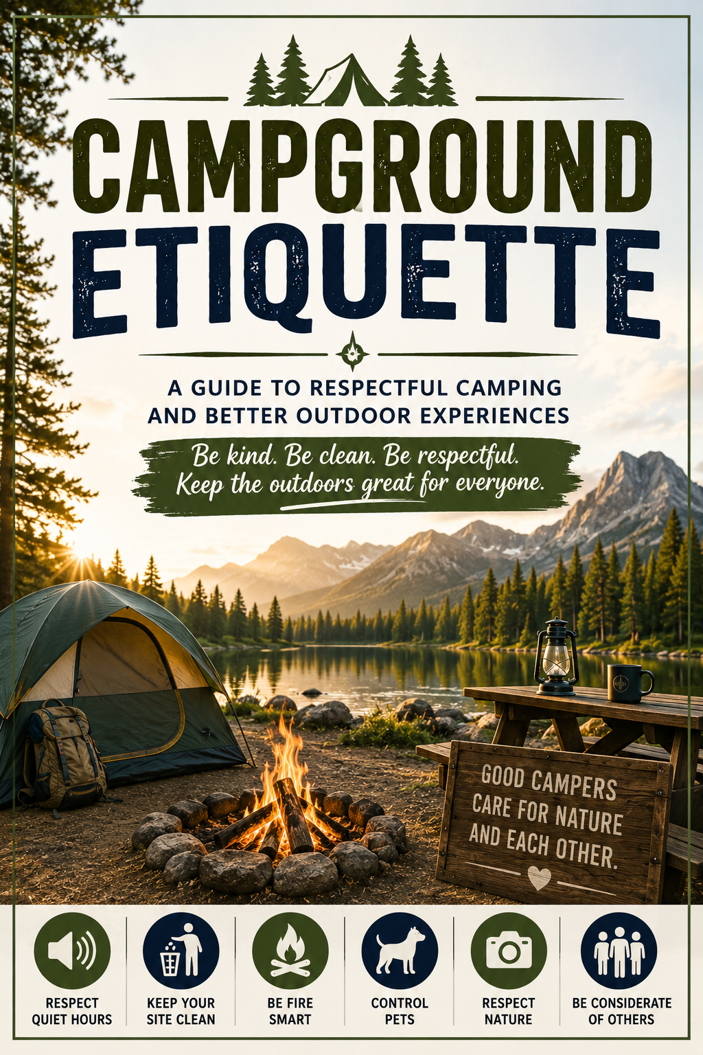Campground Etiquette: A Guide of Being a Respectful Camper